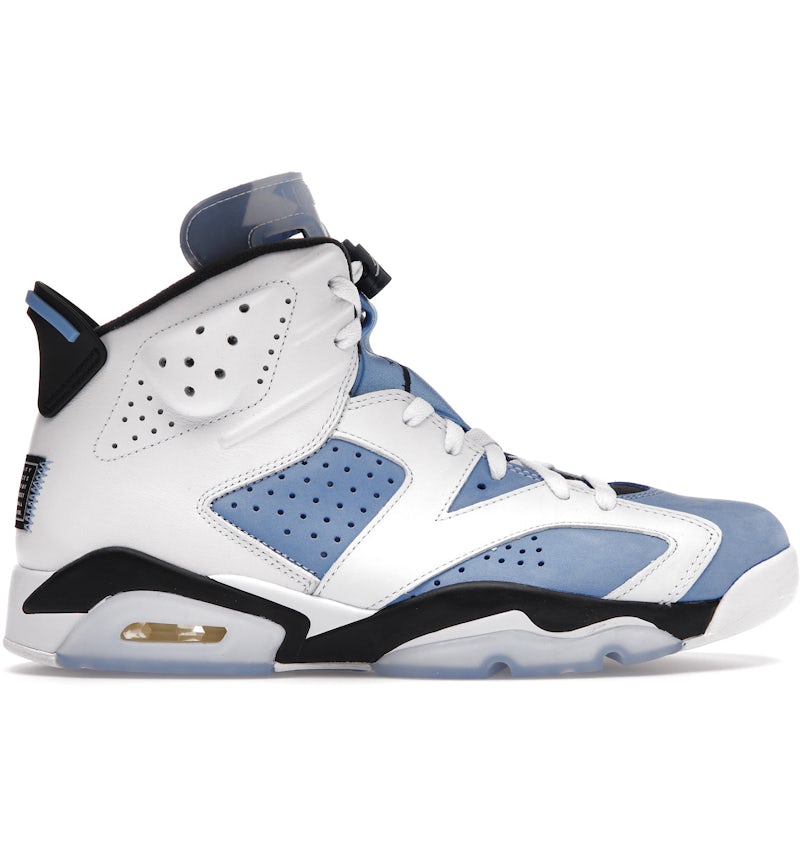 Jordan 6 Retro UNC White